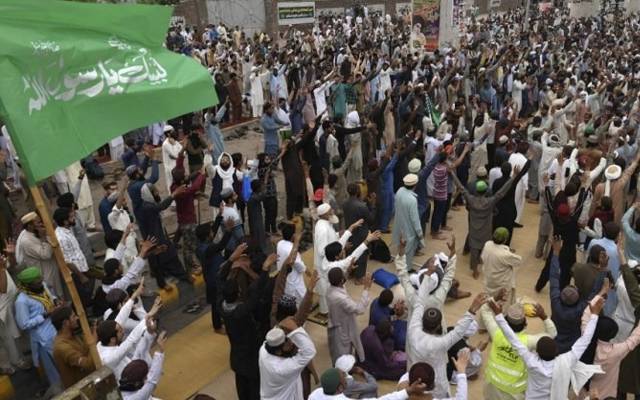 لاہور میں دھرنا ختم، کالعدم تحریک لبیک کی قیادت کا اہم اعلان