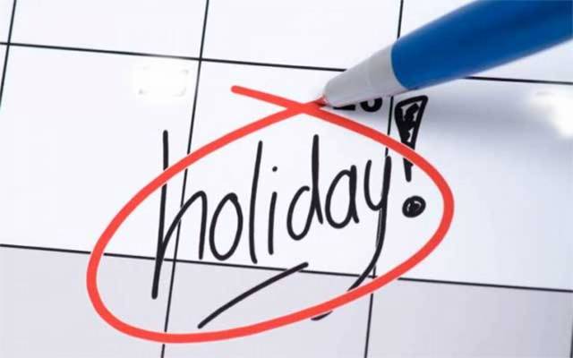 Eid Holidays