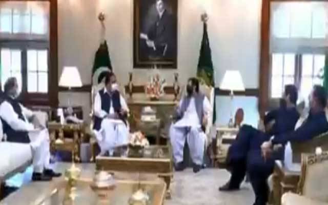Ch pervaz Elahi meeting with Cm 