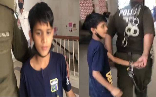 دوست کو چھریوں کے وار سے قتل کرنیوالا سات سالہ ملزم عدالت پیش