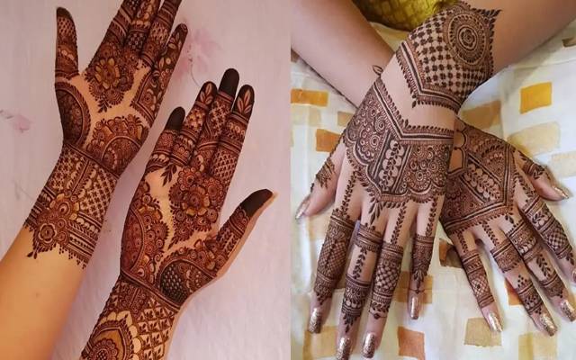 mehndi on hands
