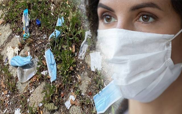 Face mask Pollution