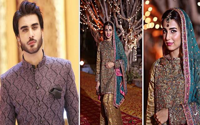 imran abbas - ushna shah marriage 