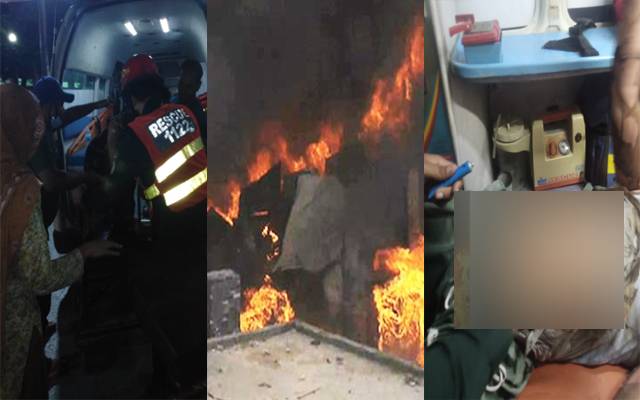 شاہدرہ ؛ گھر میں آگ لگنے پر میاں بیوی سمیت 3 افراد جھلس گئے