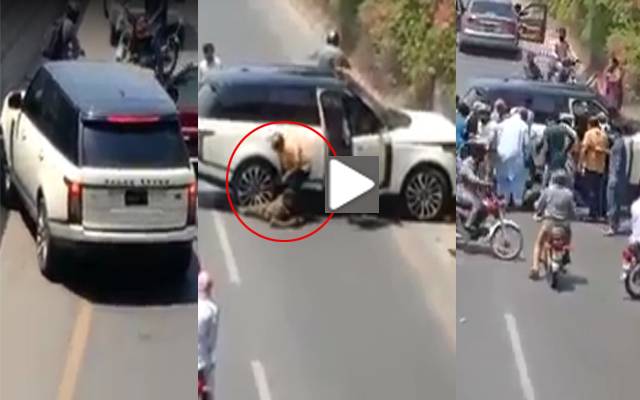 پولیس اہلکاروں کو ٹکر مارنے کی دل دہلا دینے والی ویڈیو منظر عام پر آگئی