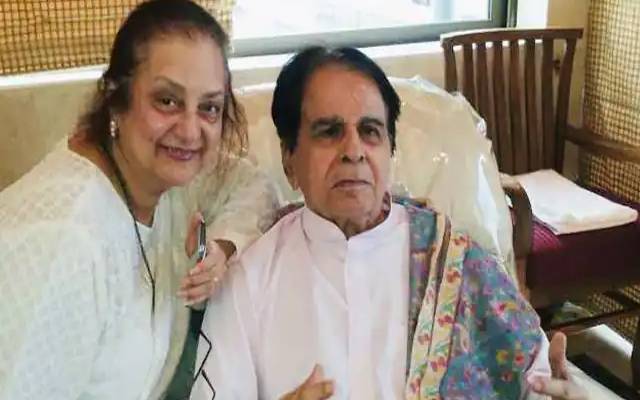 Dileep kumar and Saira Bano