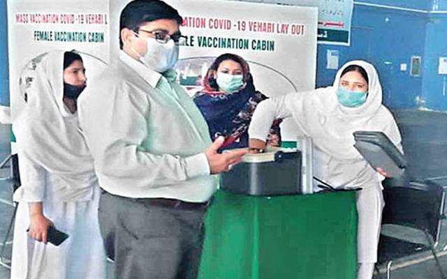 Vaccine issue in PU center 