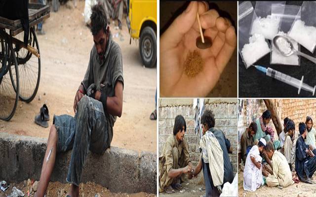 سڑکوں اور فٹ پاتھوں کو نشئیوں سے پاک کرنے کا فیصلہ