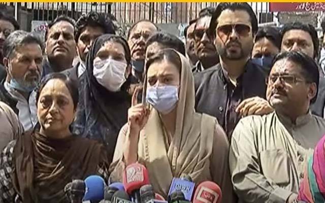 Pmln Spokesperson maryam Aurangzaib Media Talk