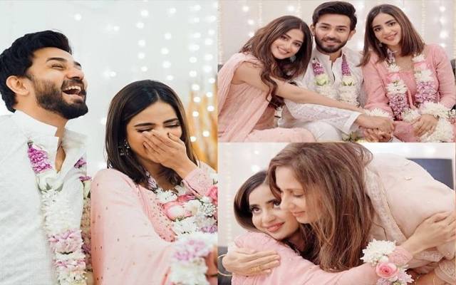 saboor ali engagement