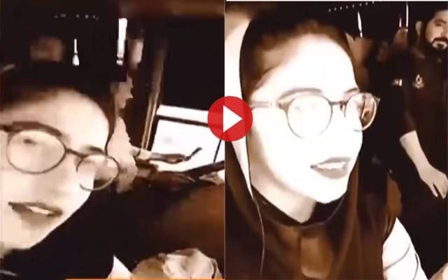 ٹک ٹا ک کا جنون؛ لگژری بس میں لڑکی کی ویڈیو وائرل