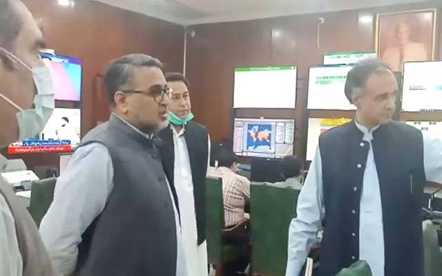 چیف سیکرٹری پنجاب کا صوبائی کنٹرول روم کادورہ،عید صفائی مہم کاجائزہ