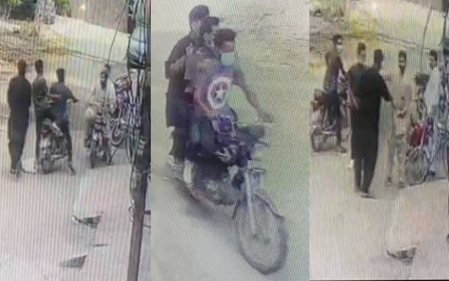 راوی روڈ ؛راہگیروں کو لوٹنے والے ملزموں کی فوٹیج سامنے آگئی