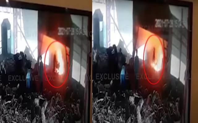  بھٹی میں گر کر مزدو ر جاں بحق ، پولیس واقعہ کو چھپانےمیں  ملوث نکلی