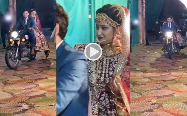 دو لہا،دلہن کی دلچسپ ویڈیو کے سوشل میڈیا پر چرچے