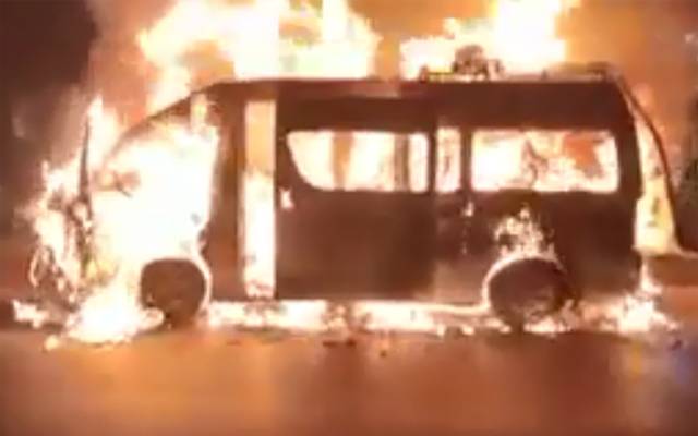 گوجرانوالا دلخراش واقعہ، مسافر وین کا سلنڈر پھٹنے سے 9 افراد جاں بحق