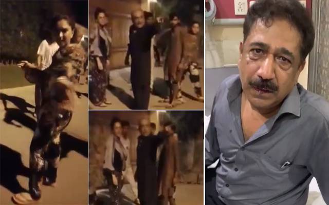 بااثر شخص کا شہری پر تشدد، ڈولفن اہلکاروں کوگالیاں؛فوٹیج منظر عام پر