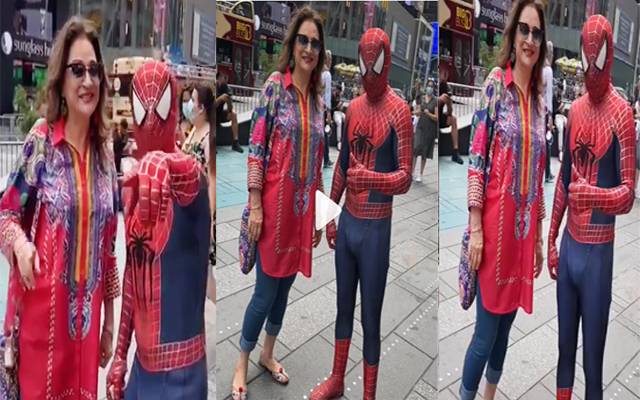 Bushra Ansari-Spider Man