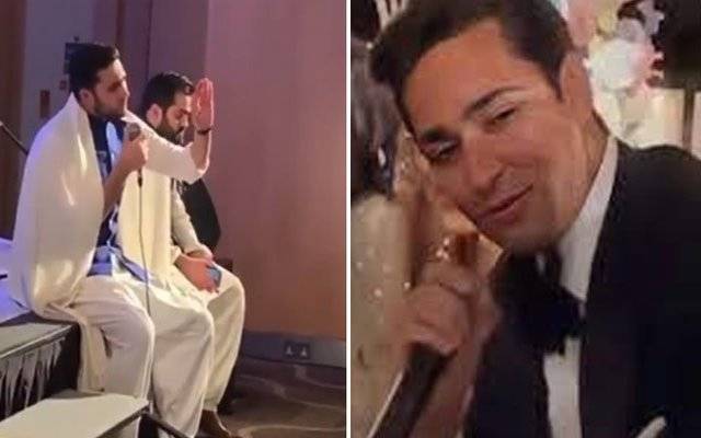 گانے کے بعد جنید صفدر کی صوفیانہ کلام پڑھتے ہوئے بھی ویڈیو وائرل