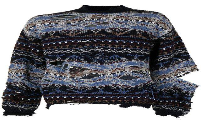 پھٹا ہوا سویٹر , قیمت صرف ڈھائی لاکھ روپے