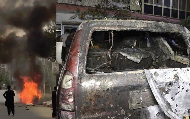 کابل ائیرپورٹ پر راکٹ حملہ: بچوں سمیت 9 جاں بحق، بائیڈن پر فوج کی تنقید