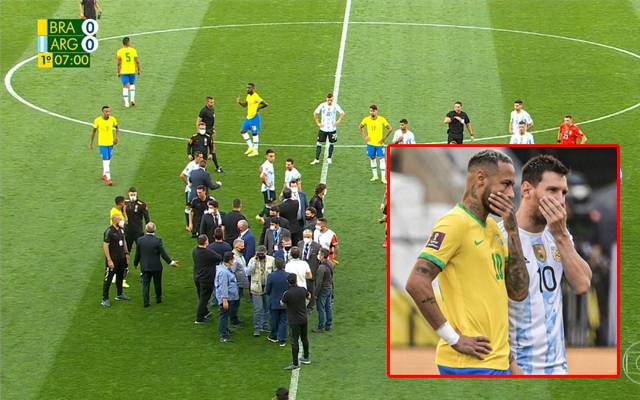  برازیل اور ارجنٹائن کے درمیان میچ 5 منٹ بعد ہی روکنا پڑا، وجہ کیا بنی؟