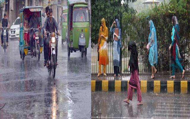  لاہور شہر میں سورج اور بادلوں کی آنکھ مچولی جاری