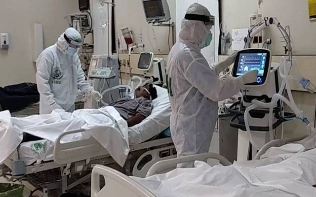 NCOC report regarding covid 19 cases in hospital 