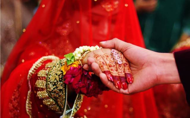 bride has to shave her head before marriage