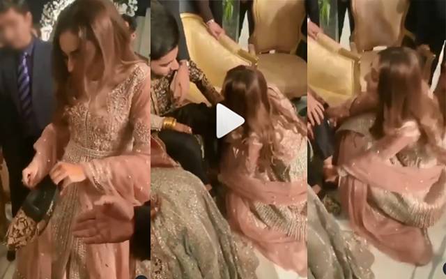 Sister-in-law fights with groom for joota chupai at wedding