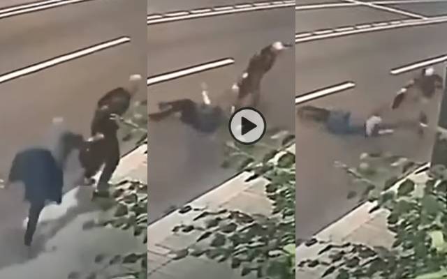 robbery video viral