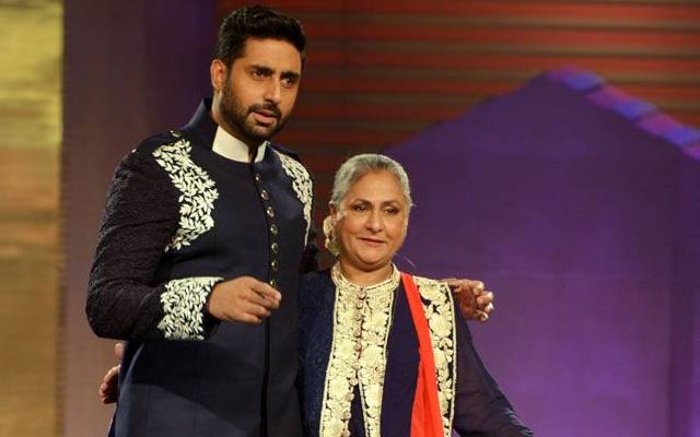 Abhishek Bachchan With his Mother