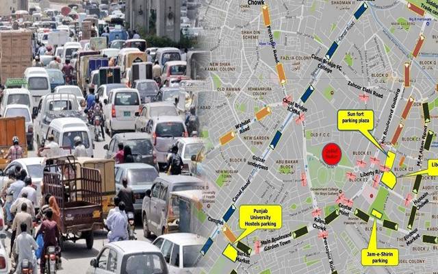 Traffic Plan in Lahore