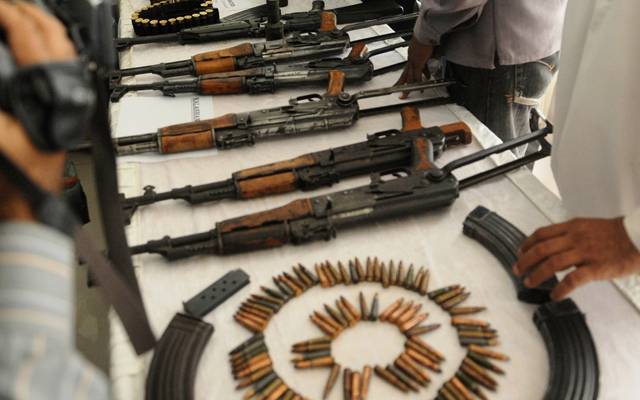 Illegal Weapon in Pakistan for Auction
