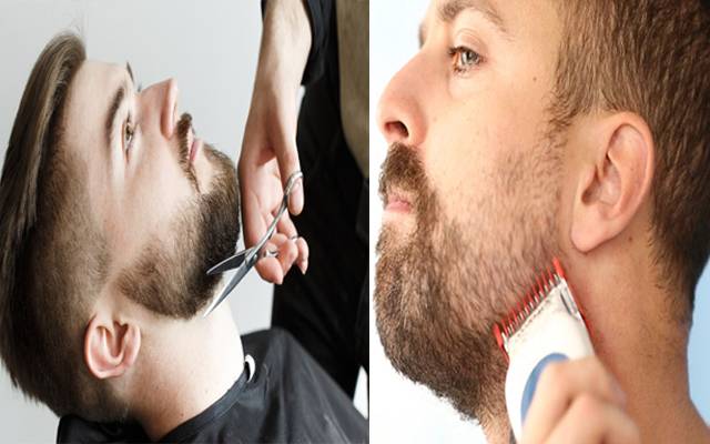 beared cutting