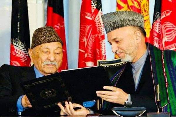 king zahir shah and hamid karzai