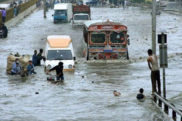 urban flood in karachi