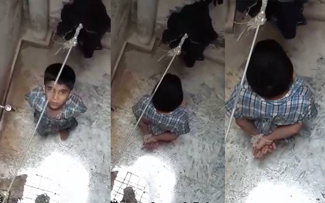 child beating case