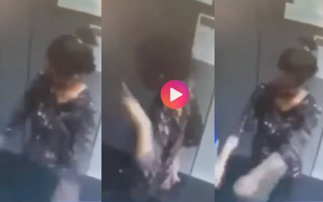Girl can't control her happiness