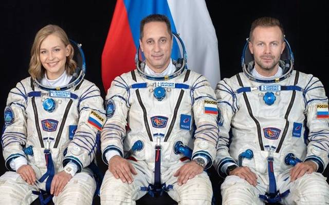 Russia will send an actress and a film director into space for the first time to shoot a film