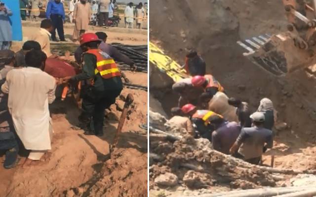 LAHORE: Three laborers were killed while digging a drain