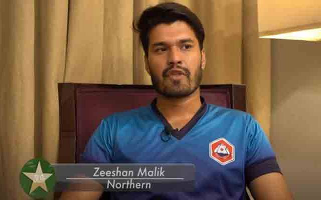 Cricketer Zeeshan Malik