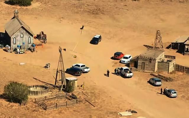 Rust movie set