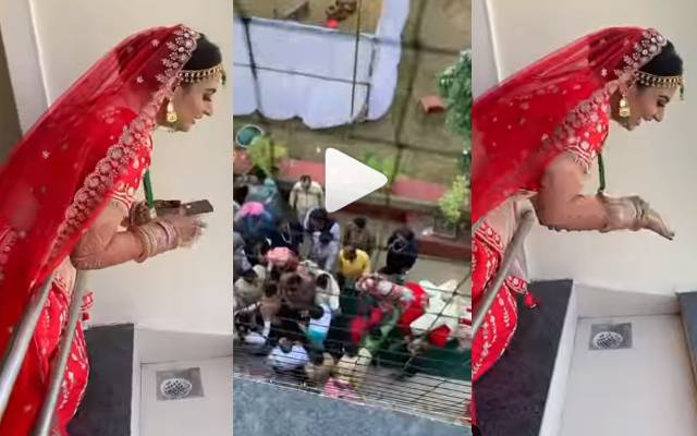 Bride interesting video