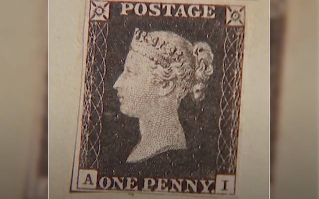 World's First Postage Stamp Up For Auction