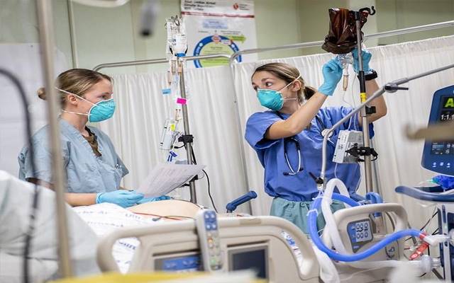 covid 19 cases in hospital