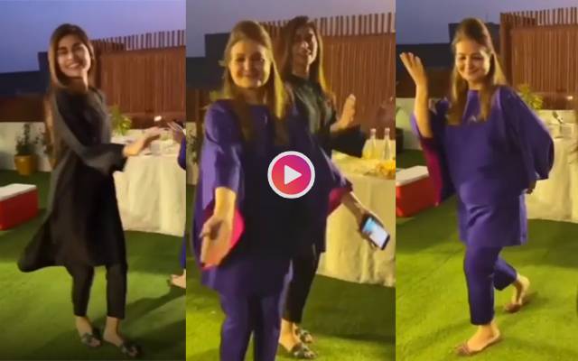Sadaf Kanwal and her mother in law dance 