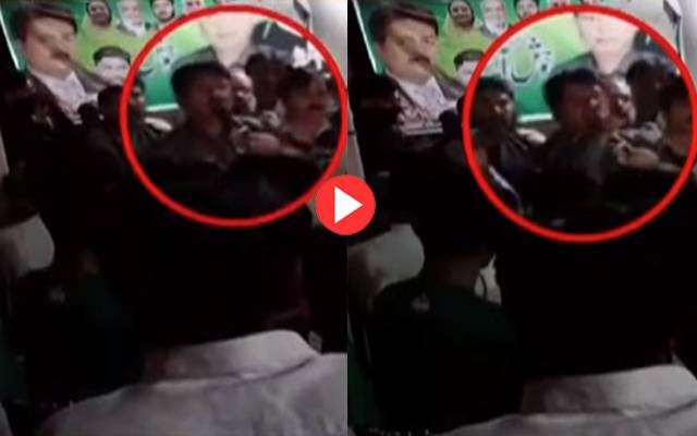 Jamshed Cheema slapping Children