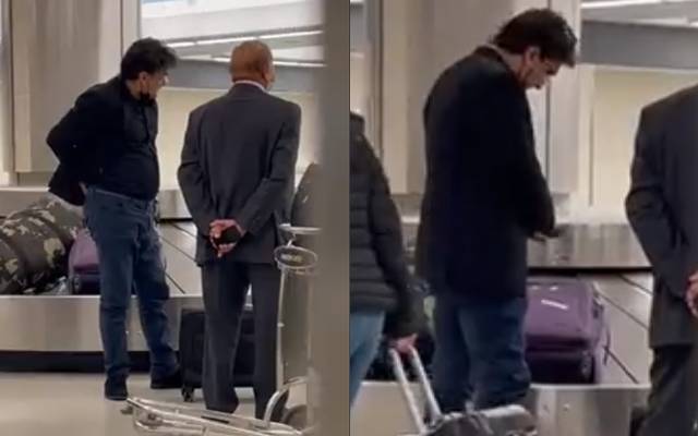 Faisal Javed Khan Security Check at US airport