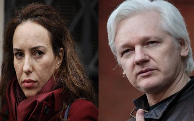 Julian Assange and Stella Morris